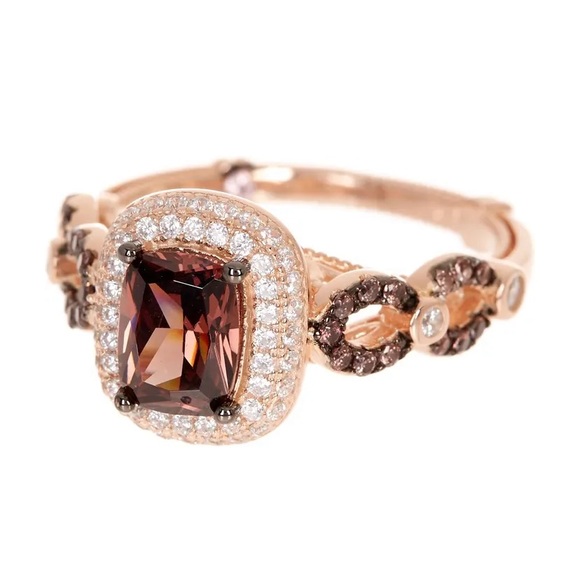 Levian Chocolate Champagne Diamonds Ring - Picture 6 of 9